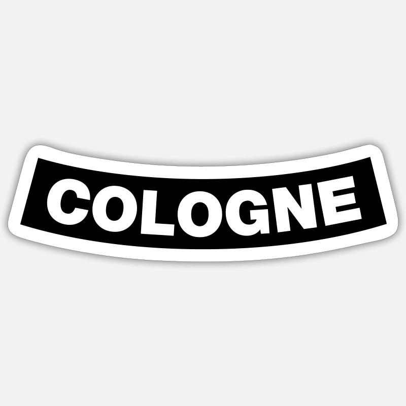 Cologne Chapter Element (JGA MC-Rocker-Design) Sticker size S (10 x 10 cm)