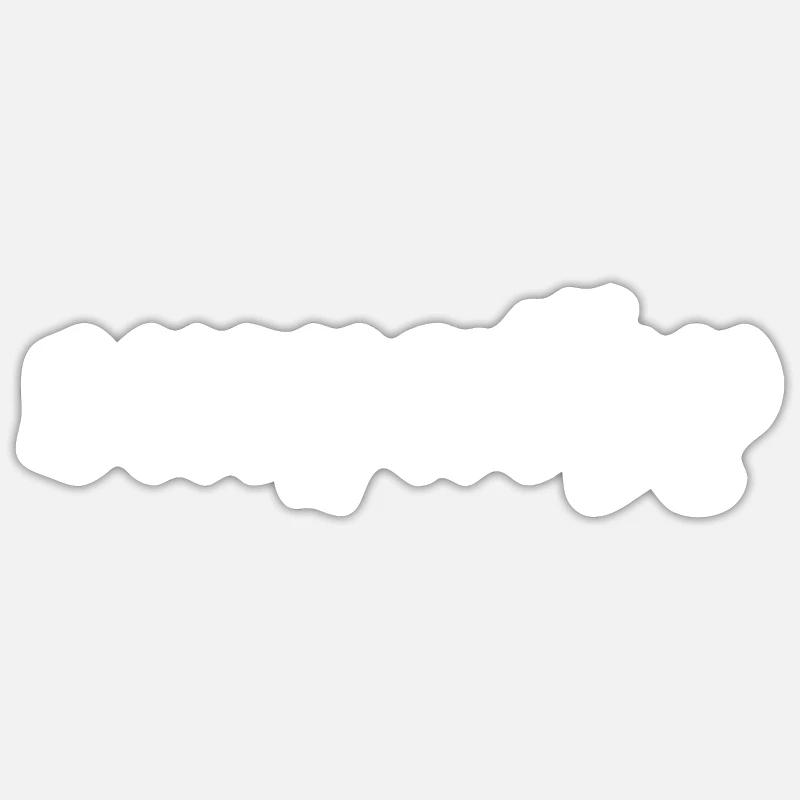 Empathie - Sticker Größe S (10 x 10 cm) - Mattweiß