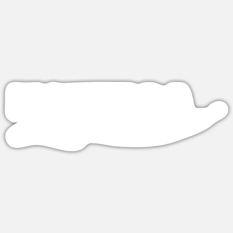 Cadeau pour mathilda - Sticker taille S (10 x 10 cm) - blanc mat