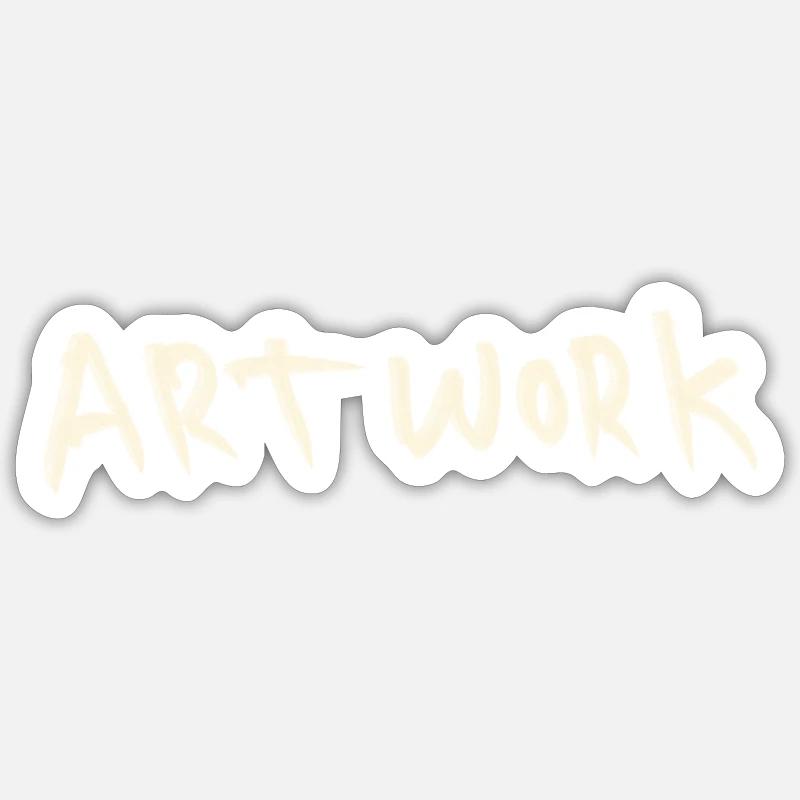 Artwork Sticker Größe S (10 x 10 cm)