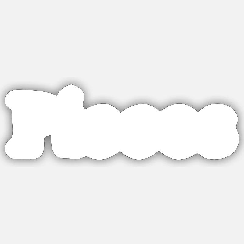 Pisces - Sticker size S (10 x 10 cm) - white matte