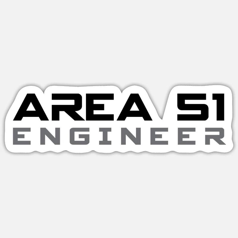AERA 51 ENGINEER Sticker taille S (10 x 10 cm)