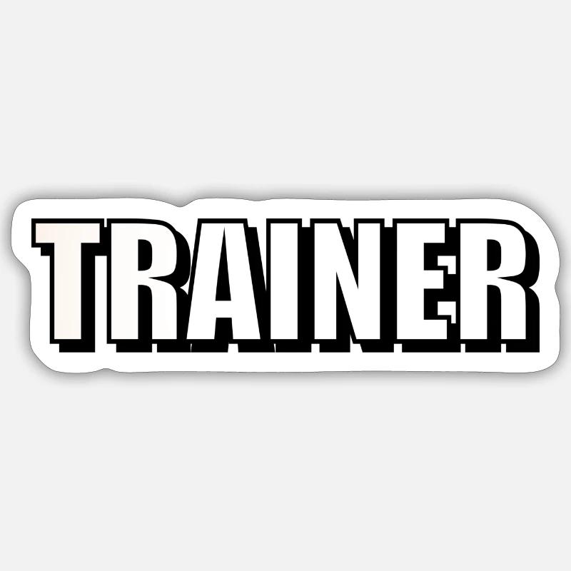 Trainer Sticker Größe S (10 x 10 cm)