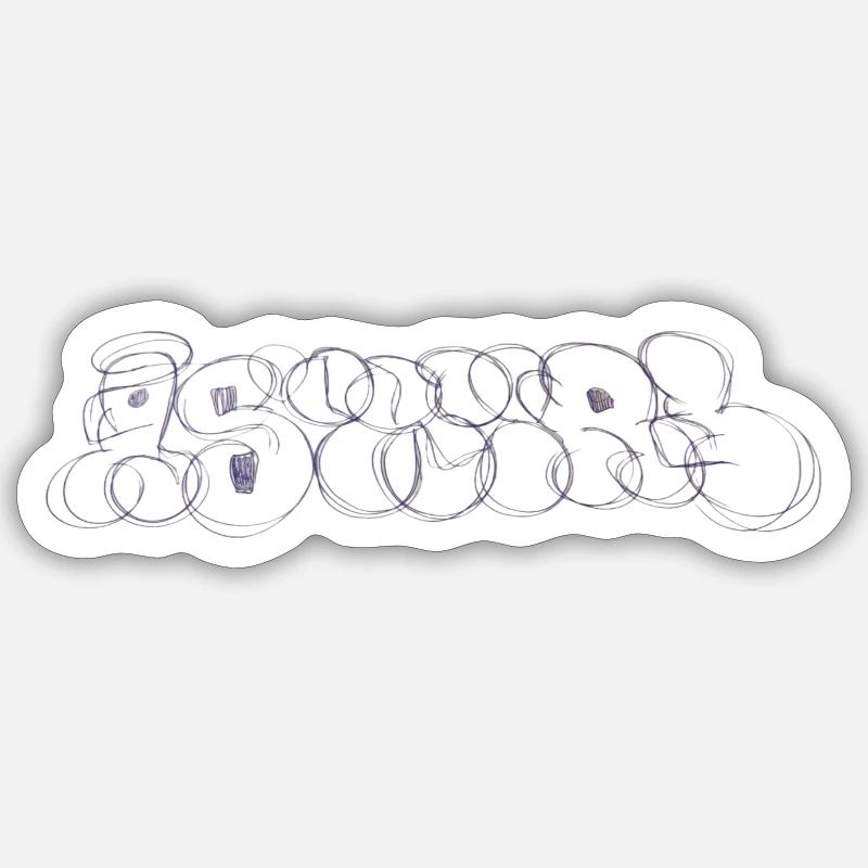 Sticker size S (10 x 10 cm) - 