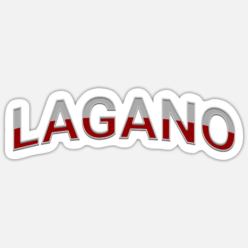 LAGAN0 Sticker Größe S (10 x 10 cm)