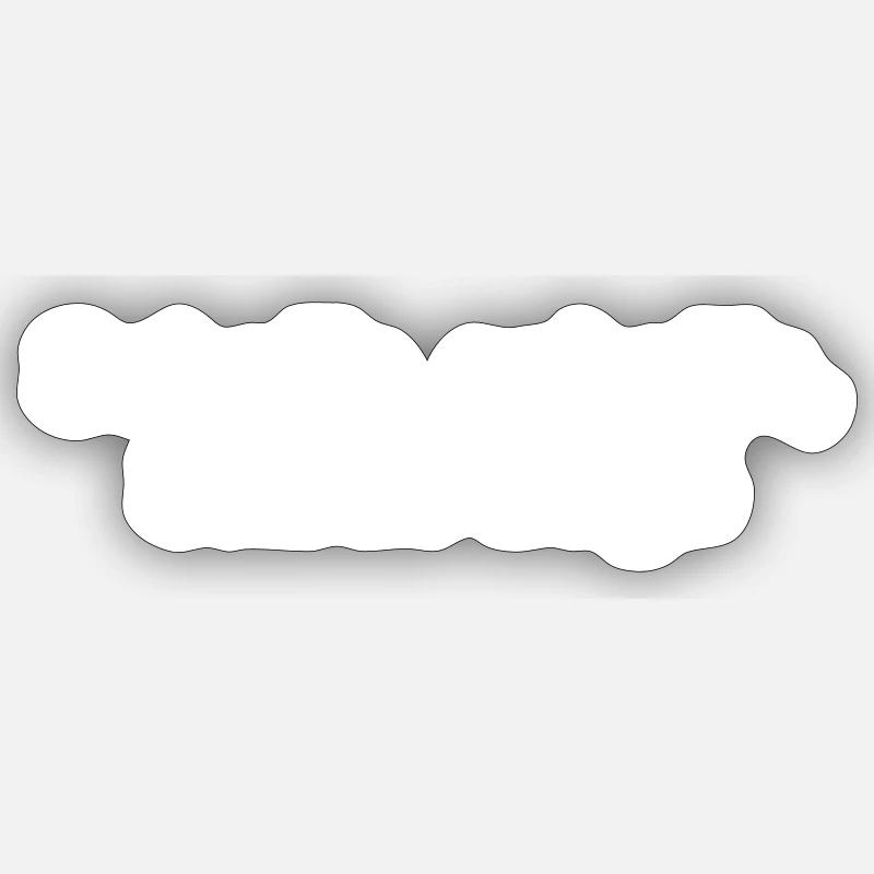 Schaffe, schaffe Sticker Größe S (10 x 10 cm)