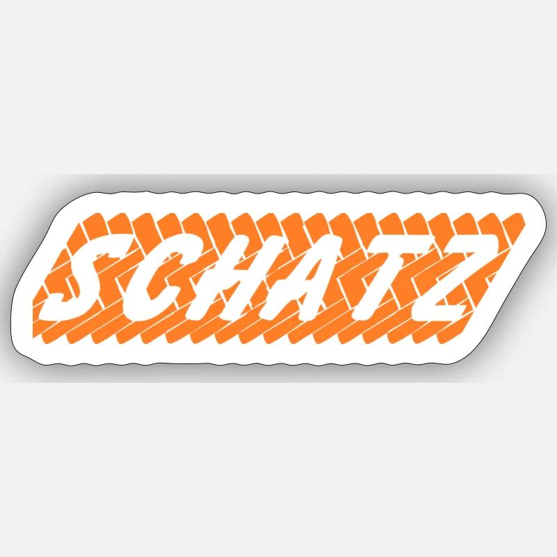  Schatz Sticker Größe S (10 x 10 cm)