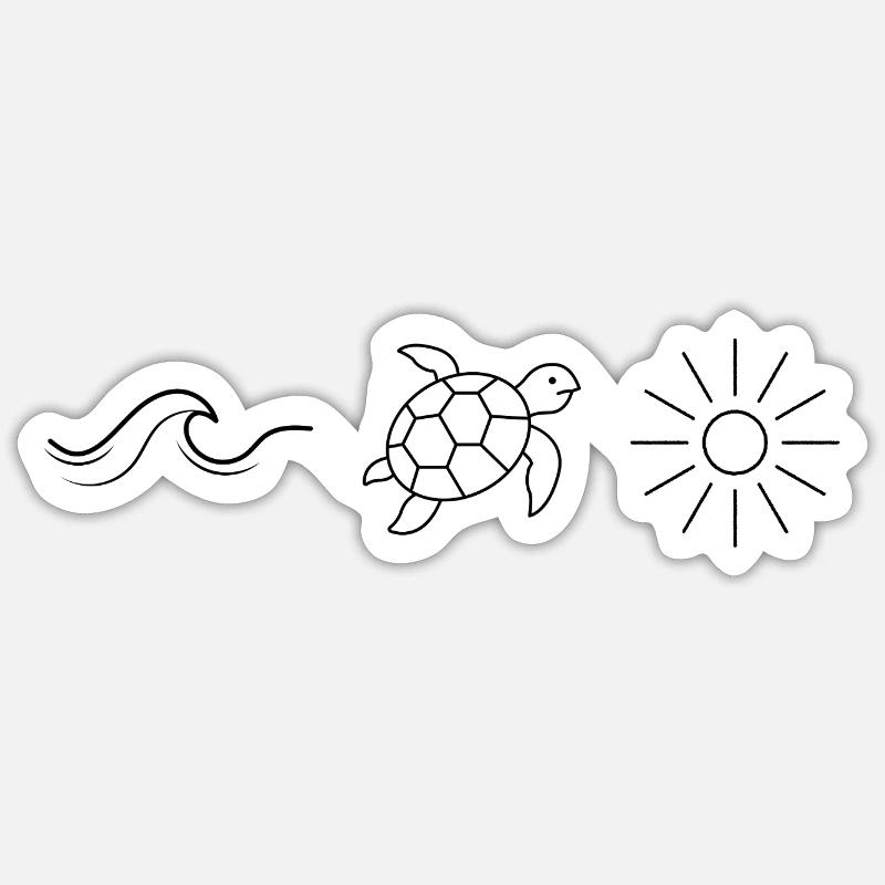 Sticker taille S (10 x 10 cm) - 