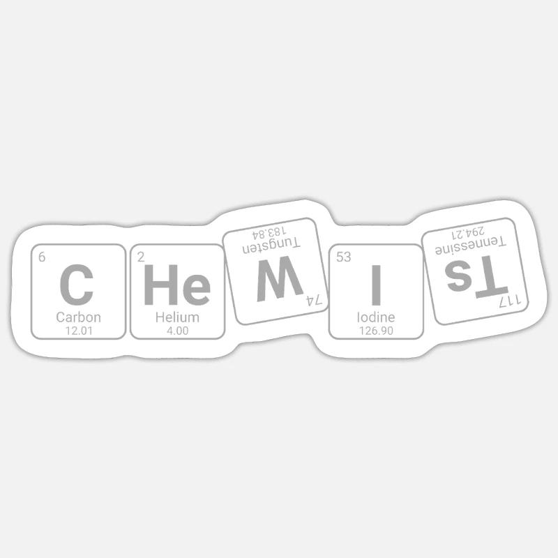 Chemist Sticker size S (10 x 10 cm)