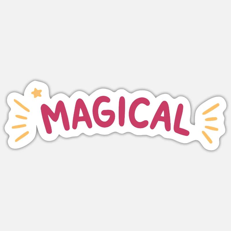 Magical Rainbow Sparkle Sticker size S (10 x 10 cm)
