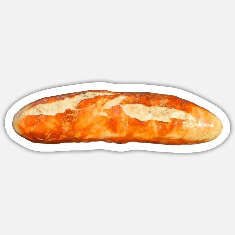 Bratwurst Sticker size S (10 x 10 cm)