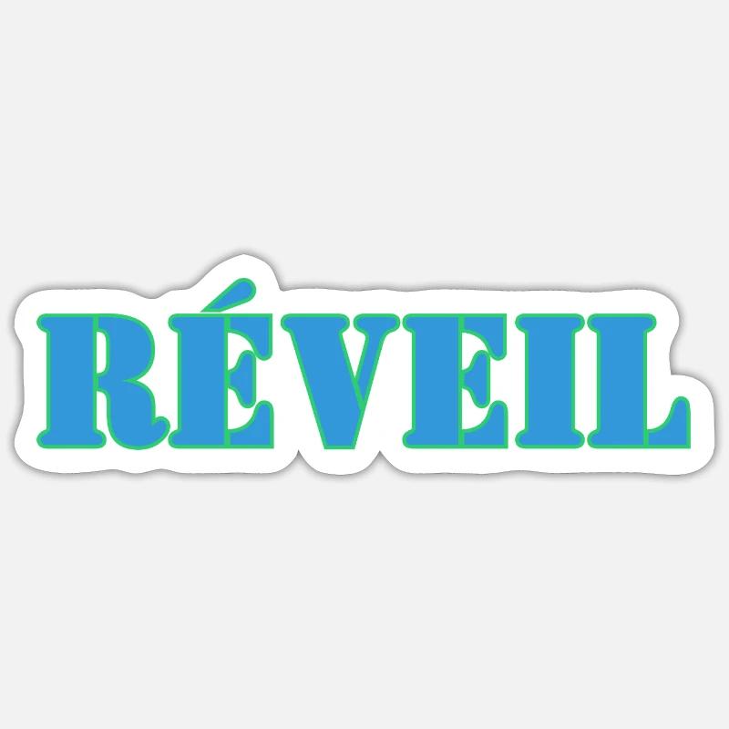 alarm clock Sticker size S (10 x 10 cm)
