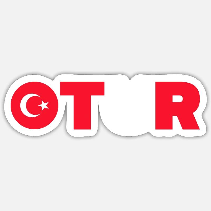 Turkey - Sticker size S (10 x 10 cm) - white matte