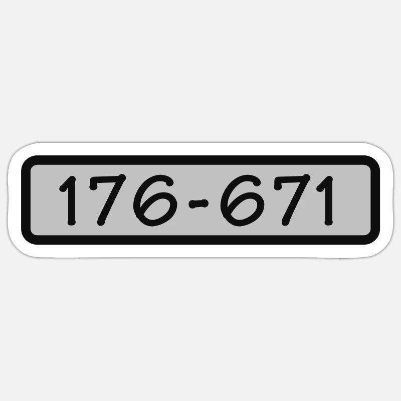 Sticker taille S (10 x 10 cm) - 