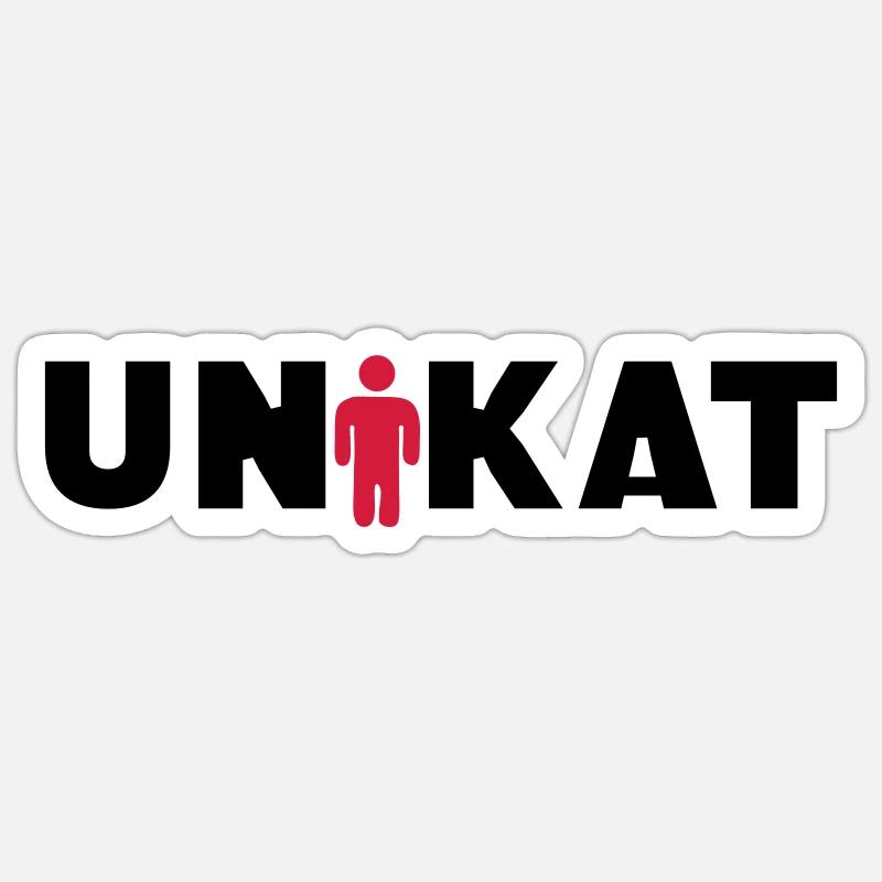 Unique - Sticker taille S (10 x 10 cm) - blanc mat