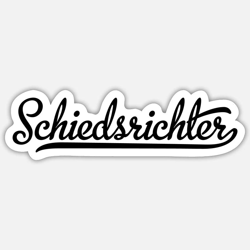 Schiedsrichter Sticker Größe S (10 x 10 cm)