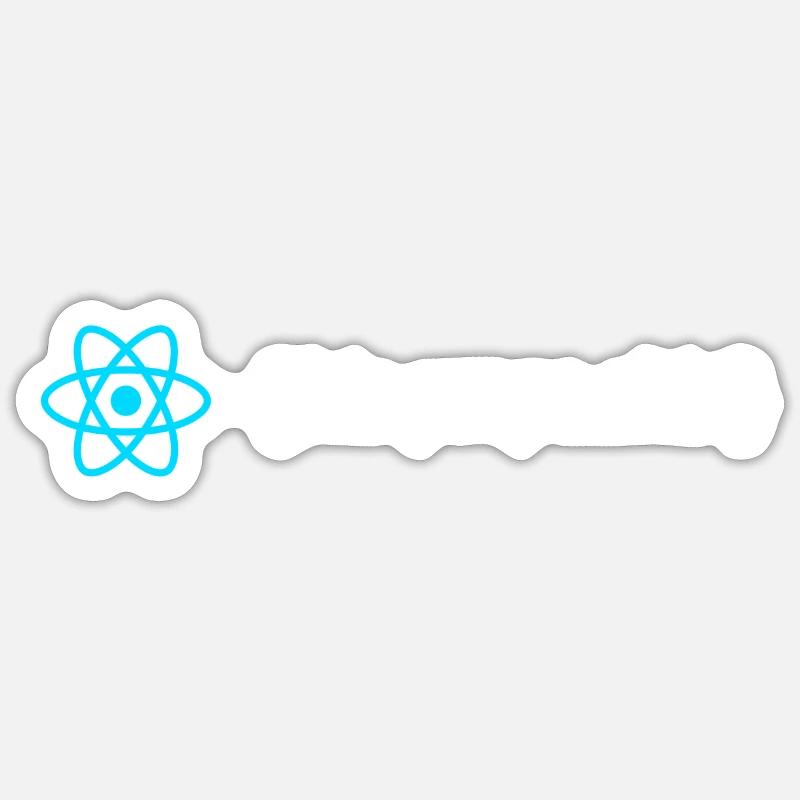 React - this.props.shirt Sticker size S (10 x 10 cm)