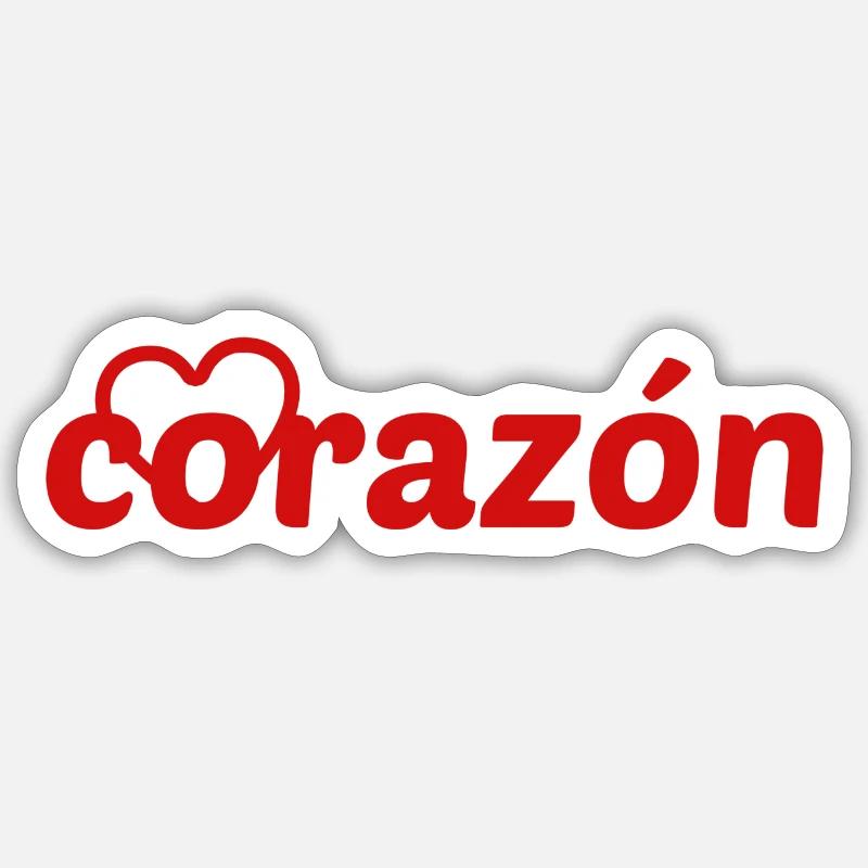 corazón Sticker taille S (10 x 10 cm)