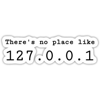 Developer Entwickler Développeur Computer Geek - Sticker size S (10 x 10 cm) - white matte - Front