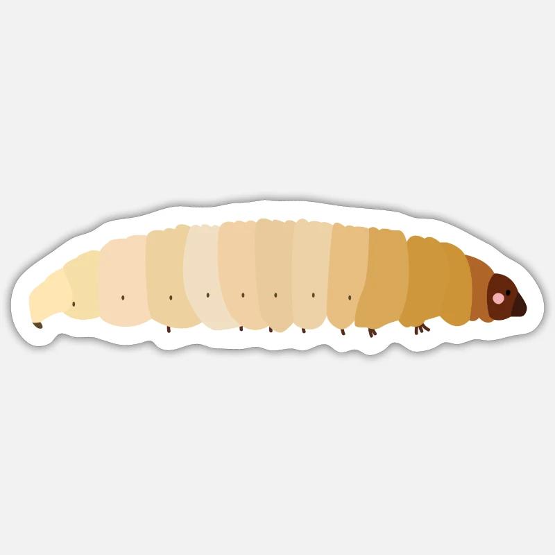 Made - Sticker Größe S (10 x 10 cm) - Mattweiß