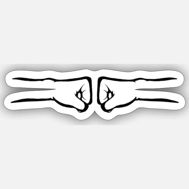 Sticker taille S (10 x 10 cm) - 