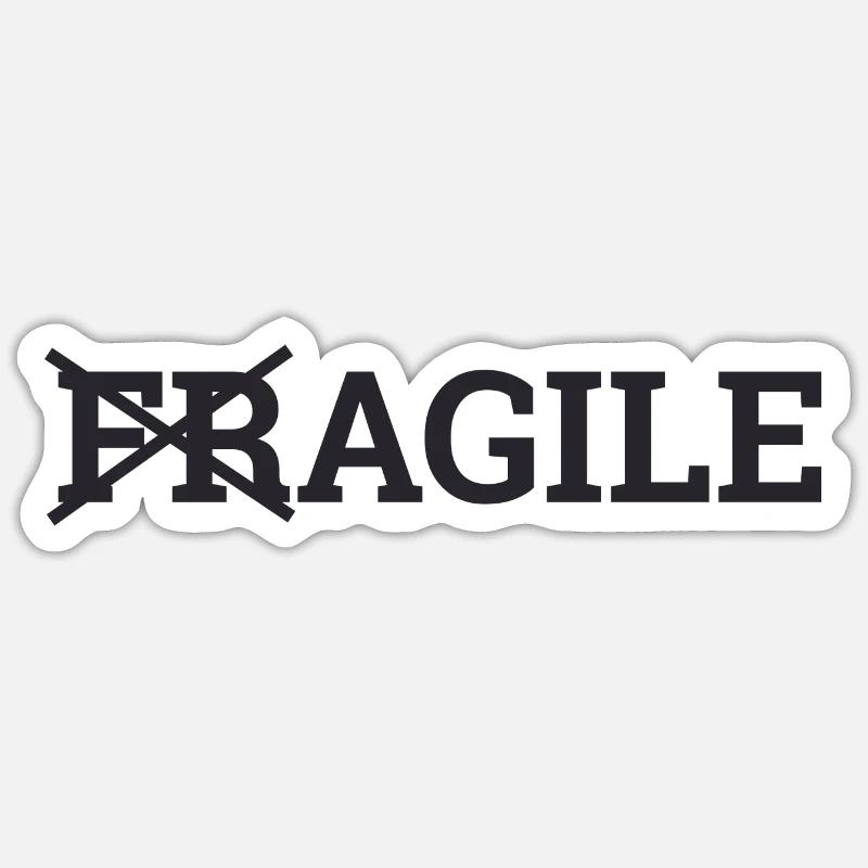 « Scrum Agile » | Scrum Master - Sticker taille S (10 x 10 cm) - blanc mat