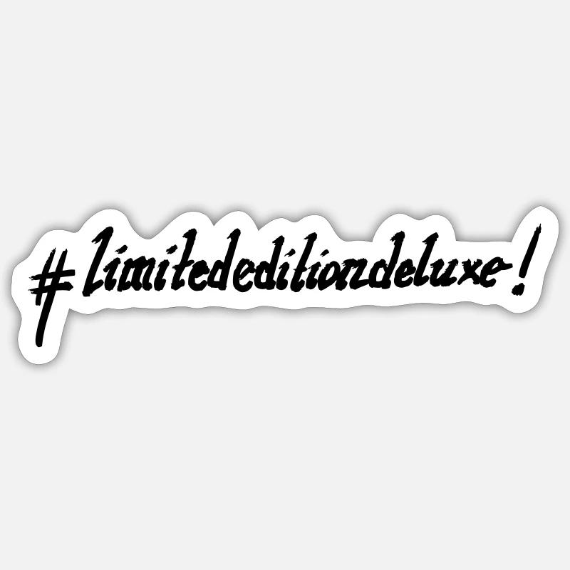 Édition limitée deluxe! Sticker taille S (10 x 10 cm)