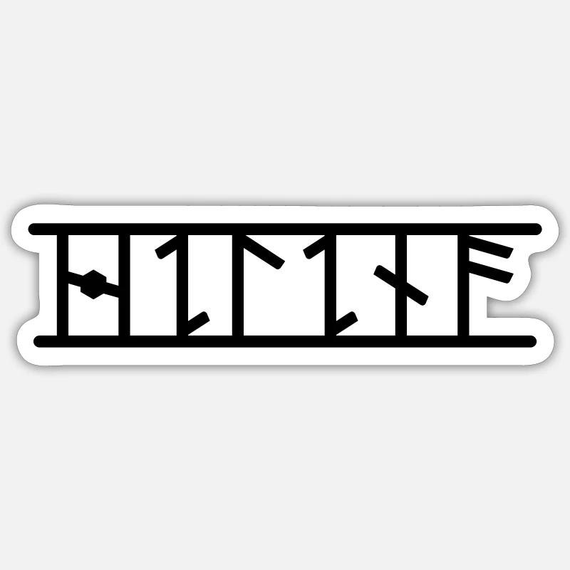 Sticker taille S (10 x 10 cm) - 