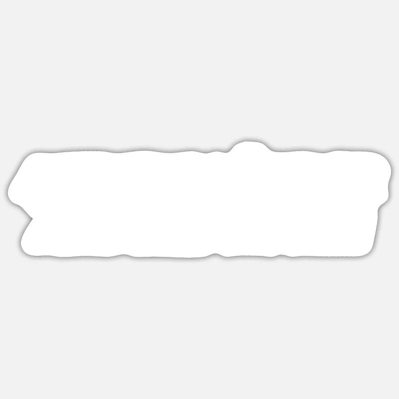 Andere Länder andere Titten - Sticker Größe S (10 x 10 cm) - Mattweiß