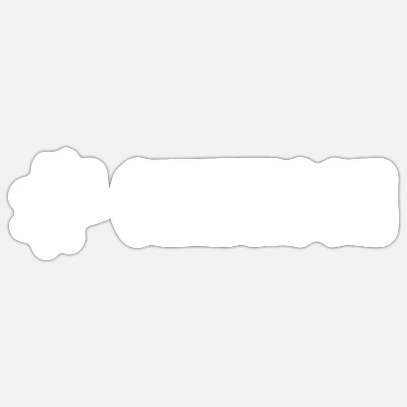 Chefkoch - Sticker Größe S (10 x 10 cm) - Mattweiß