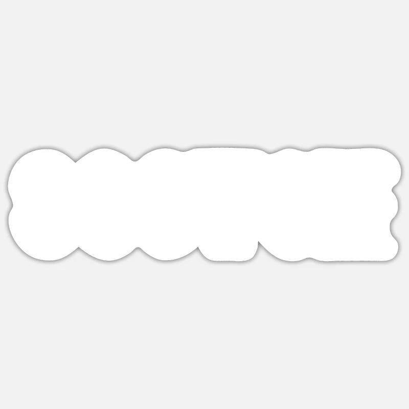 Scotch - Sticker size S (10 x 10 cm) - white matte