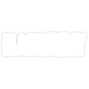 Schwarzer Freitag - Sticker Größe S (10 x 10 cm) - Mattweiß - Vorne