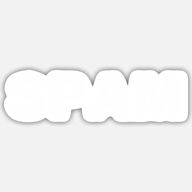 Pourriel Sticker taille S (10 x 10 cm)