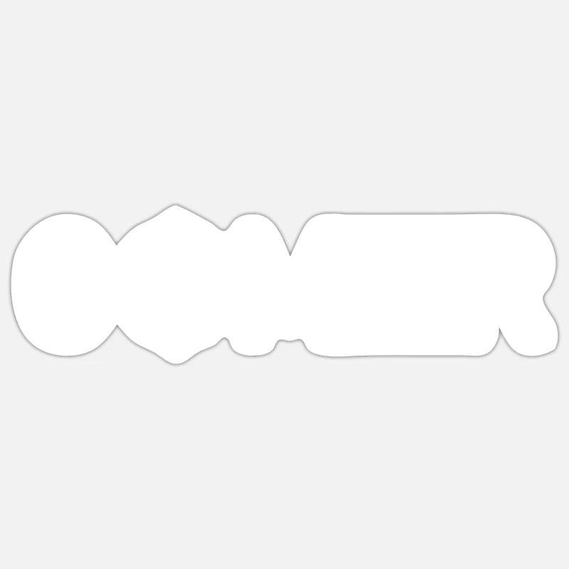 Game Gaming PC - Sticker size S (10 x 10 cm) - white matte