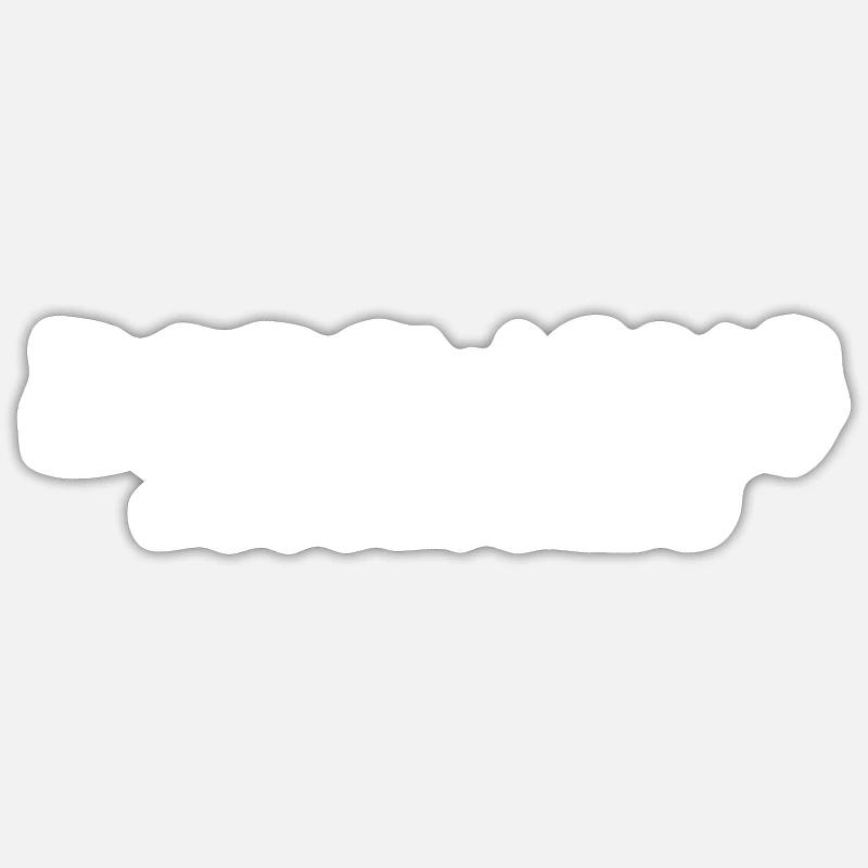 Botswana - Sticker Größe S (10 x 10 cm) - Mattweiß