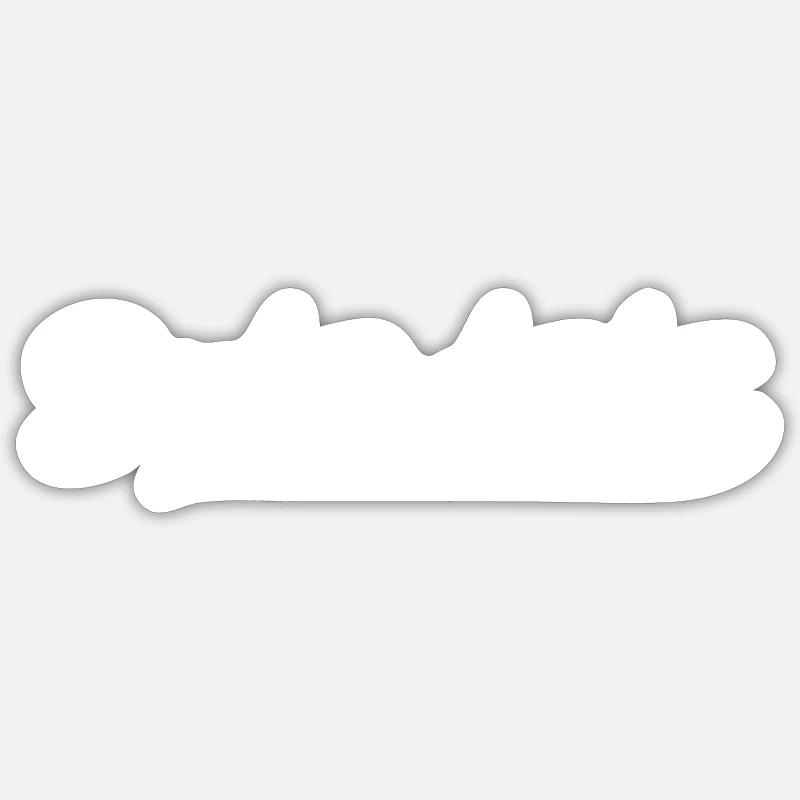 Diätassistentin - Sticker Größe S (10 x 10 cm) - Mattweiß