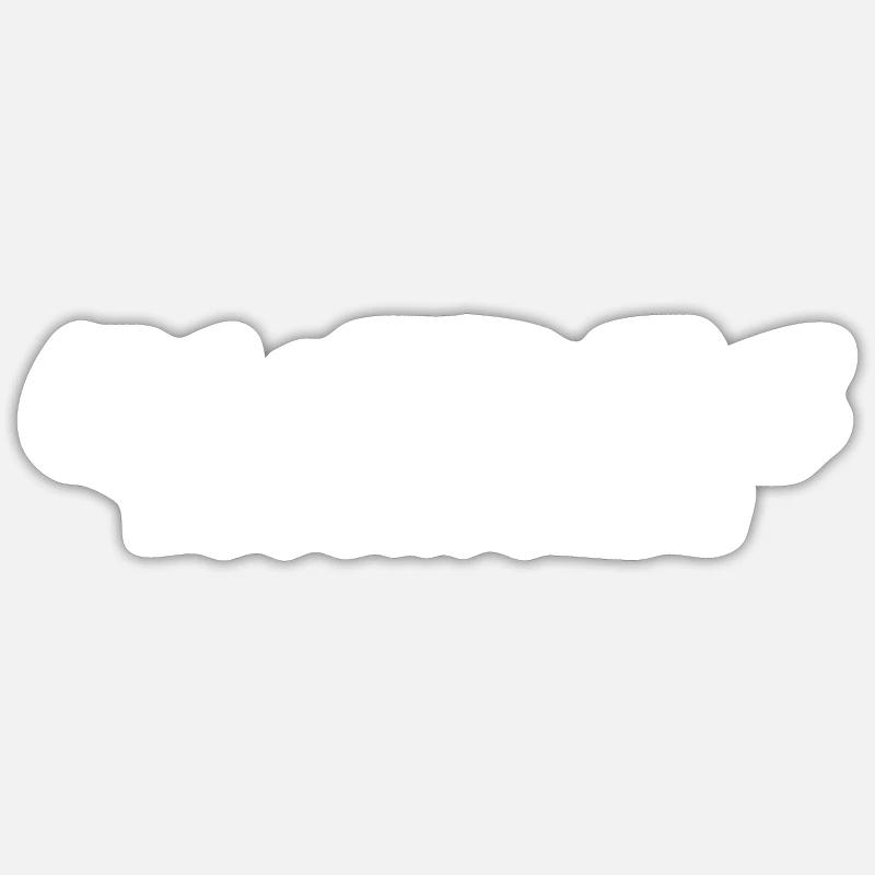 Quebec - Sticker Größe S (10 x 10 cm) - Mattweiß