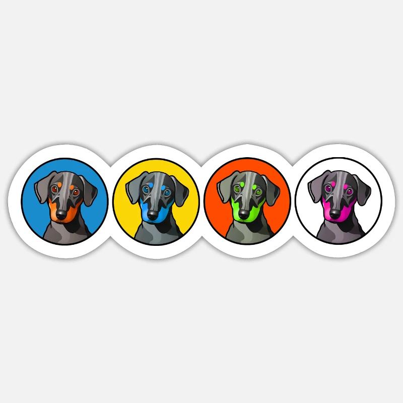 Sticker Größe S (10 x 10 cm) - 
