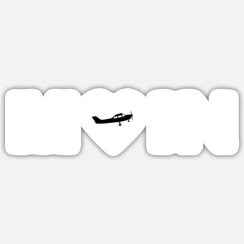 HELLO - Sticker size S (10 x 10 cm) - white matte
