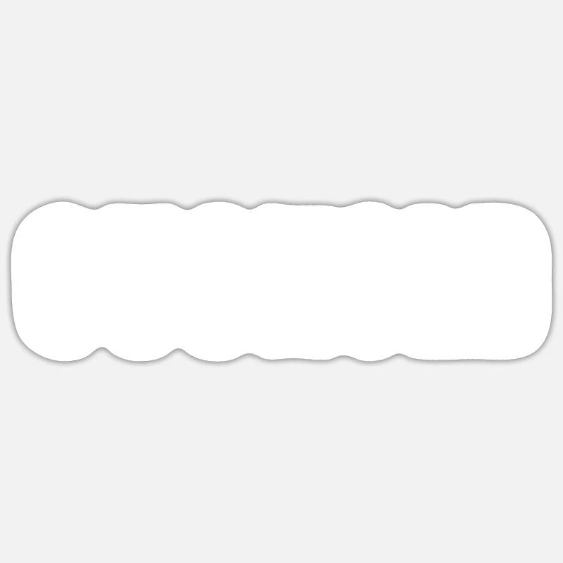 Cuckold - Sticker Größe S (10 x 10 cm) - Mattweiß
