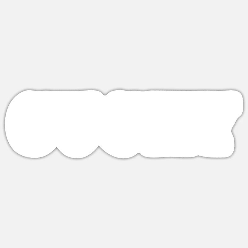 Cucky - Sticker size S (10 x 10 cm) - white matte
