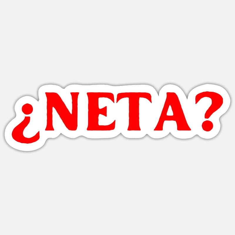 Wirklich? Spanisch Sprache - Sticker Größe S (10 x 10 cm) - Mattweiß