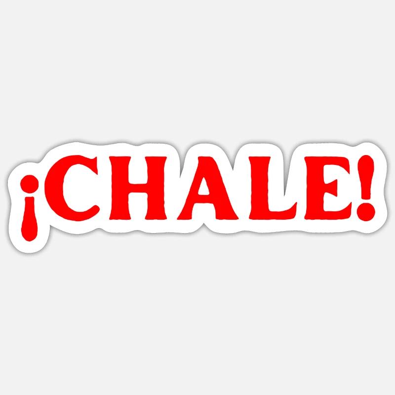 sei ruhig Spanisch Sprache - Sticker Größe S (10 x 10 cm) - Mattweiß