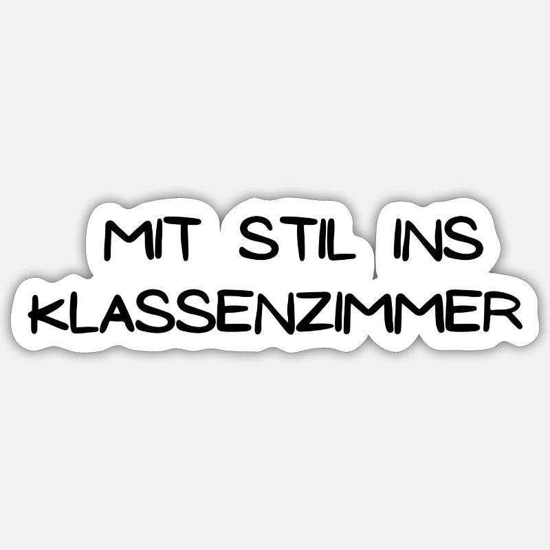 Sticker Größe S (10 x 10 cm) - 