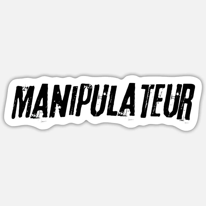 Manipulateur Sticker Größe S (10 x 10 cm)