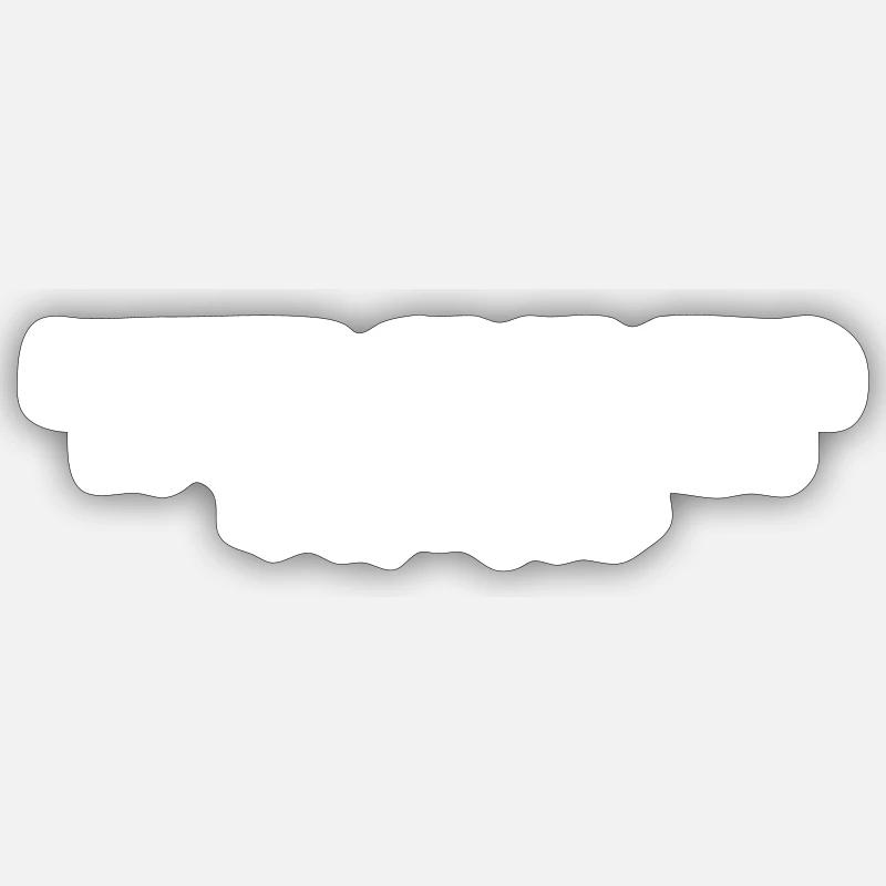 Keep Smiling it's Sunnah - Sticker size S (10 x 10 cm) - white matte