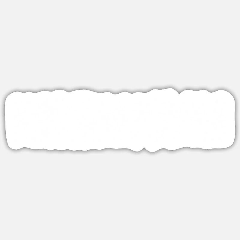 Flocons - Sticker taille S (10 x 10 cm) - blanc mat