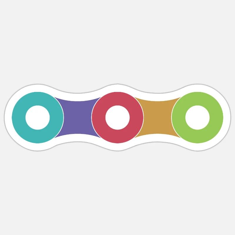 Sticker Größe S (10 x 10 cm) - 
