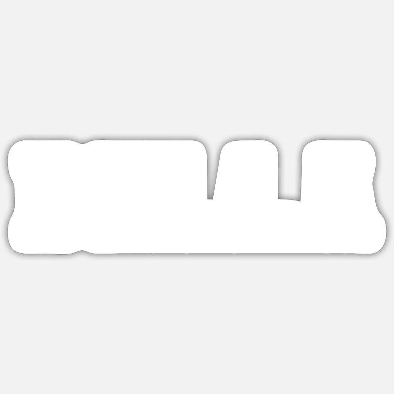 Nom - Bella - Sticker taille S (10 x 10 cm) - blanc mat