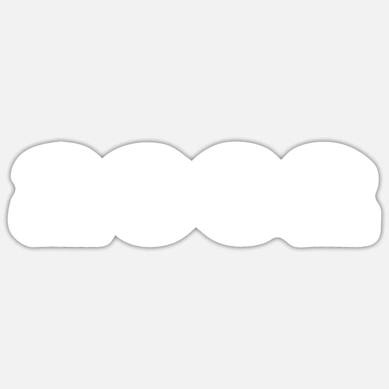 Birthday present 2002 - 2002 - Sticker size S (10 x 10 cm) - white matte